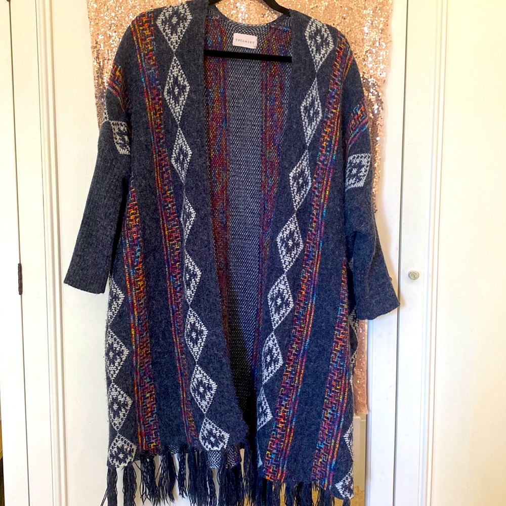 Dreamers Open Blanket Sweater